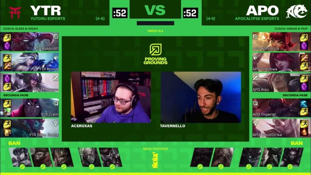 a screenshot of a twitch stream where the promotion took place