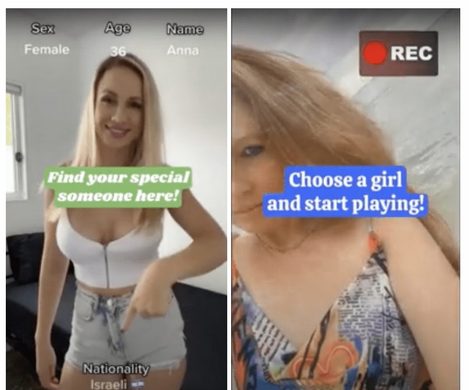 TikTok crearives examples