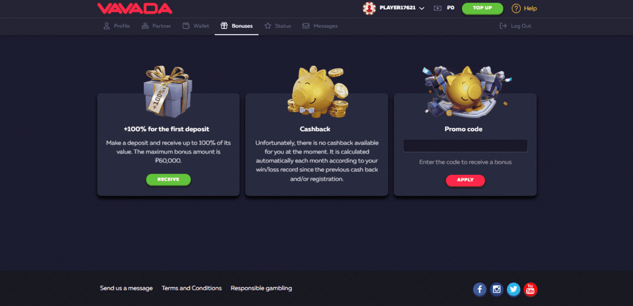 VAVADA Direct Advertiser in the iGaming Niche for Any Geo 2024