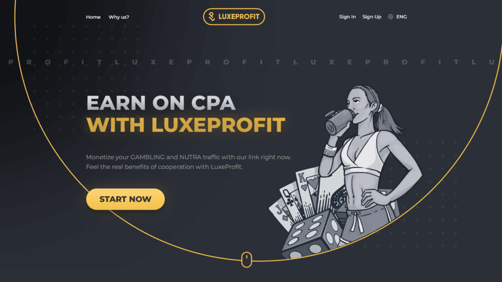 LuxeProfit 1000+ Offers for Any Geo in iGaming and Nutra 2024