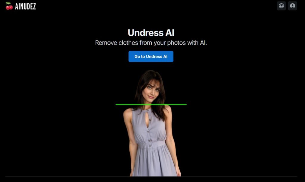 ainudez homepage screenshot