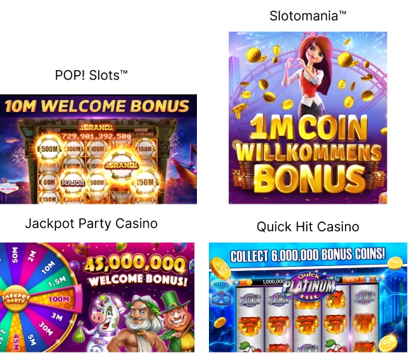 App screenshots examples