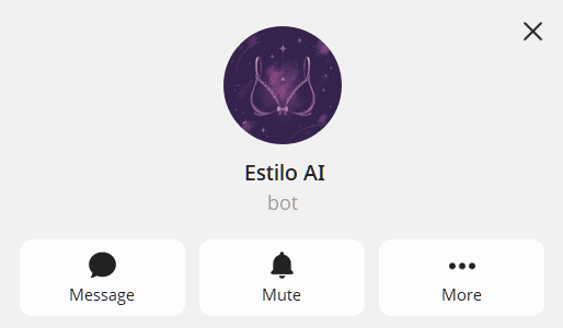 estilo ai bot