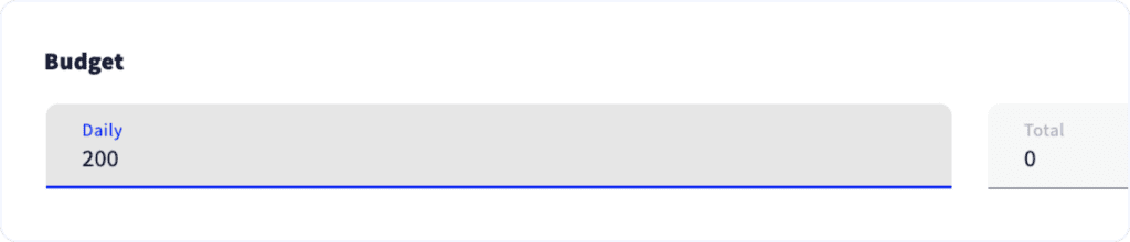 budget limiting 