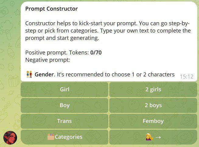 prompt categories