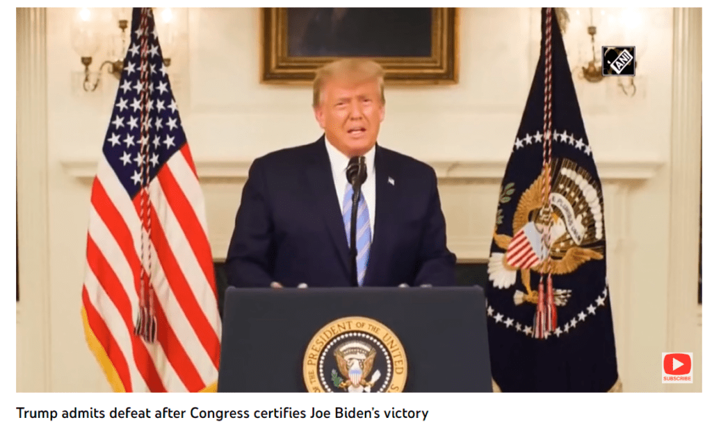 Political Deepfake of Donald Trump