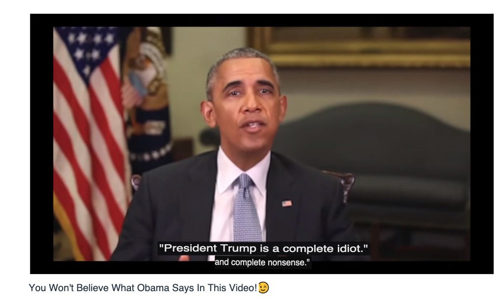 Deepfake example