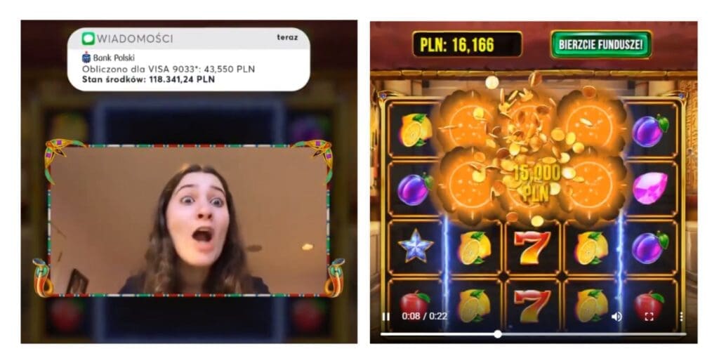 gambling creative example