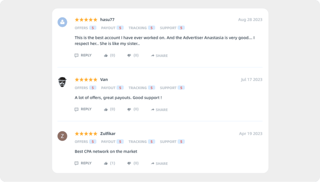 AffDays reviews by affiliates