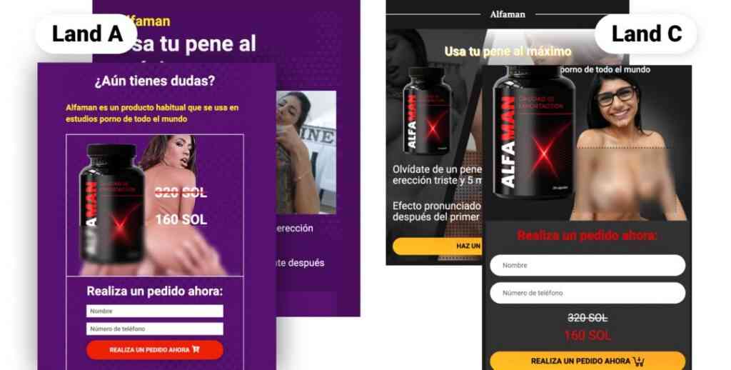  potency enhancement tablets landing pages