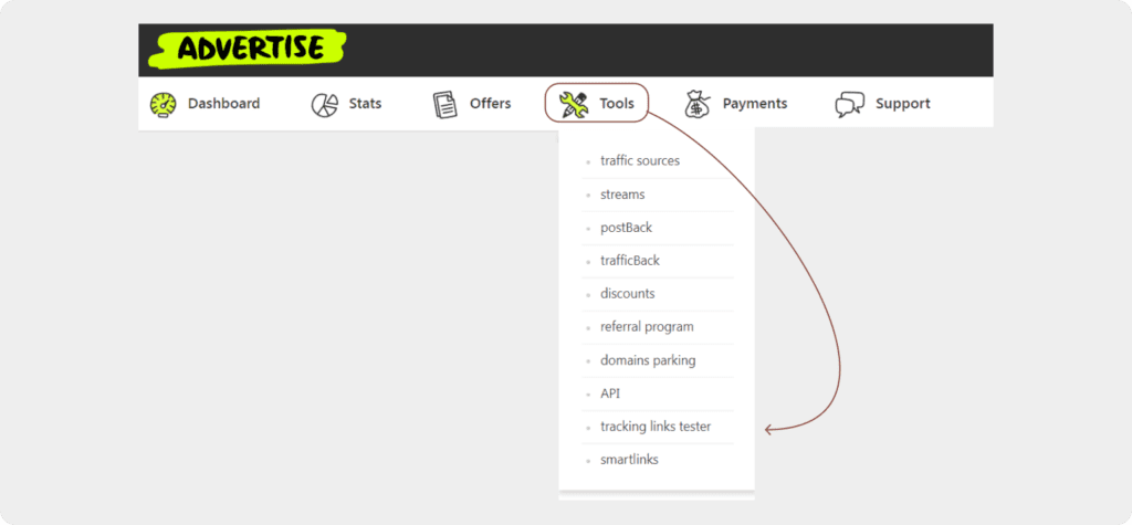 AffDays tools tab