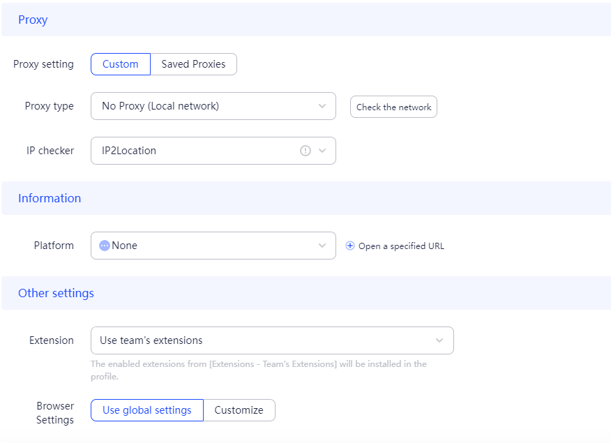 AdsPower cookies adjustment