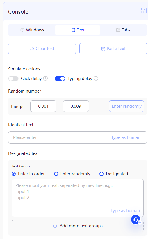 AdsPower console window