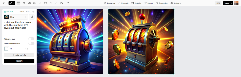 results of making a gambling creative