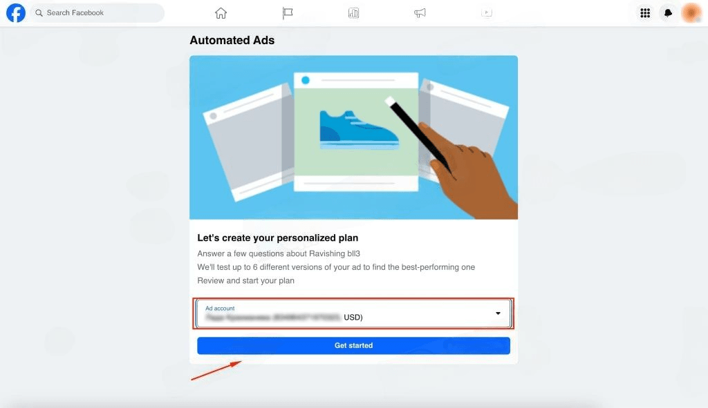 automated ads plan creation