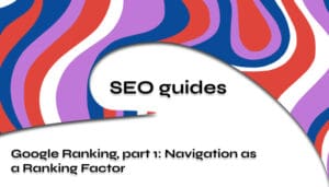 google ranking navigation