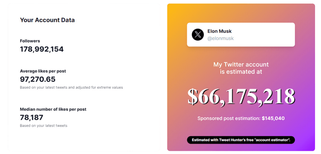 Twitter calculator