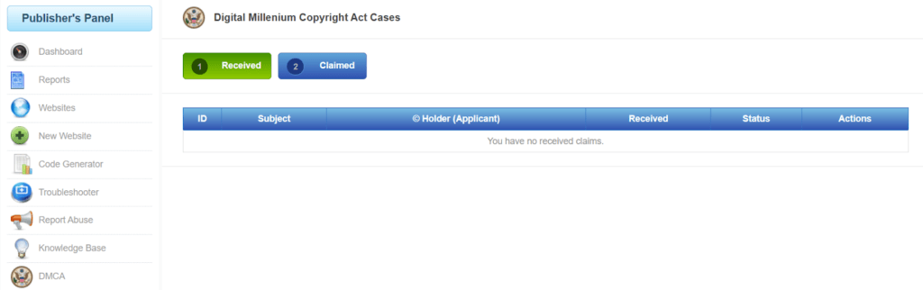 DMCA section