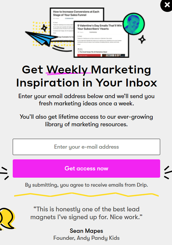 push notification example