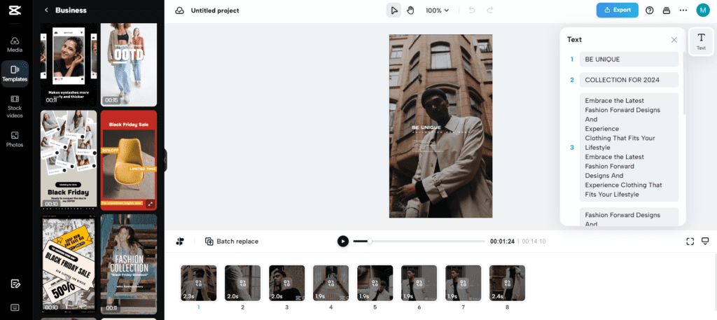 capcut screenshot
