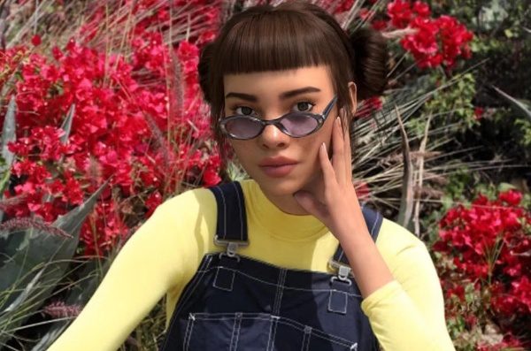 The image of Lil Miquela