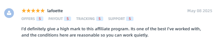 AffDays another user review of traffknights