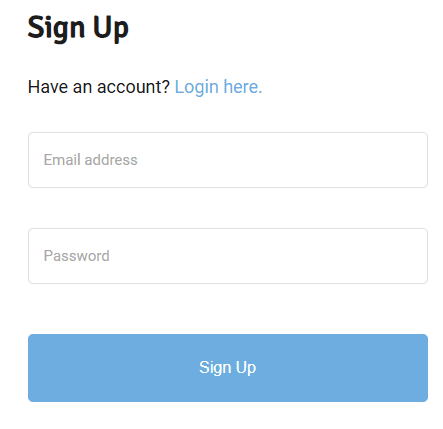 registration tab