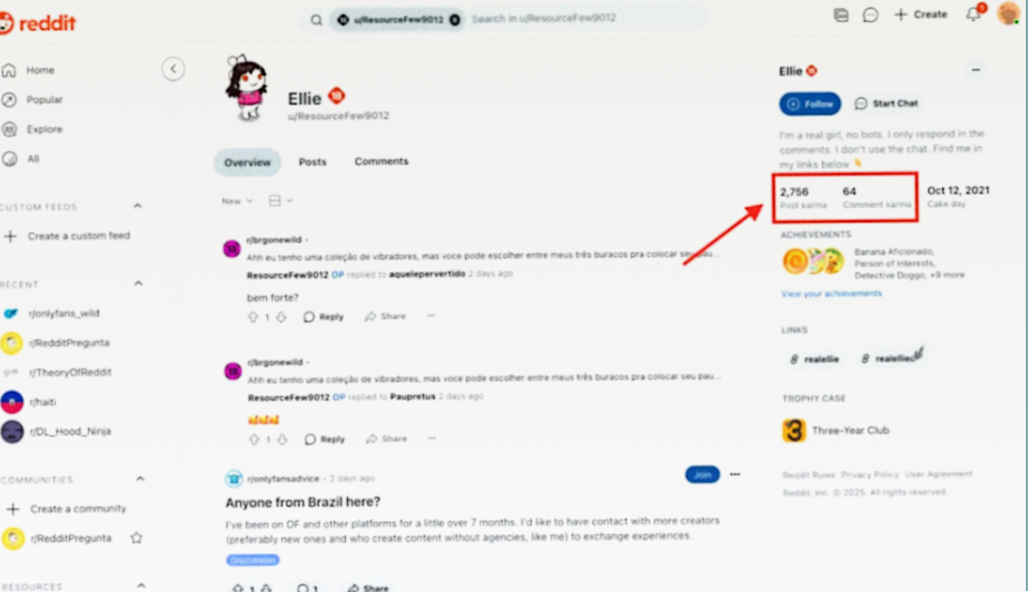 what reddit karma looks like