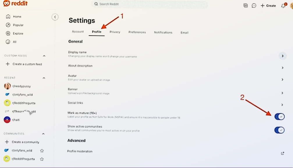 continuing with the NSFW content availability