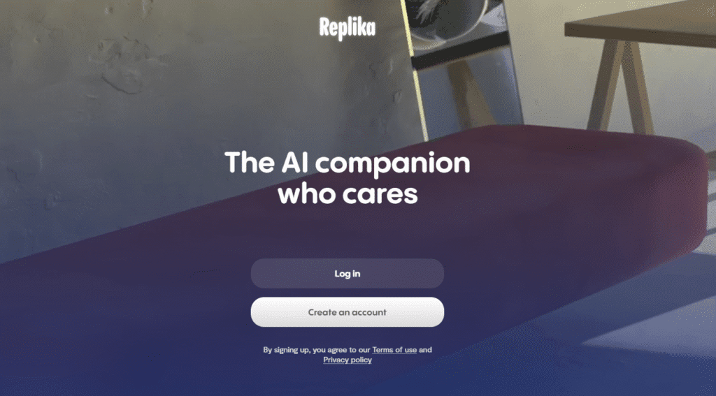 replika homepage