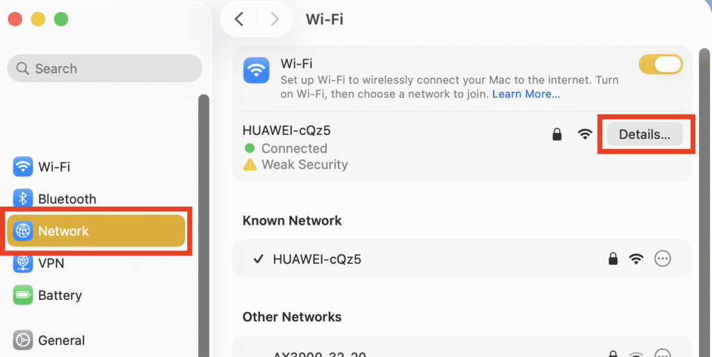 AffDays setting up proxies on macos