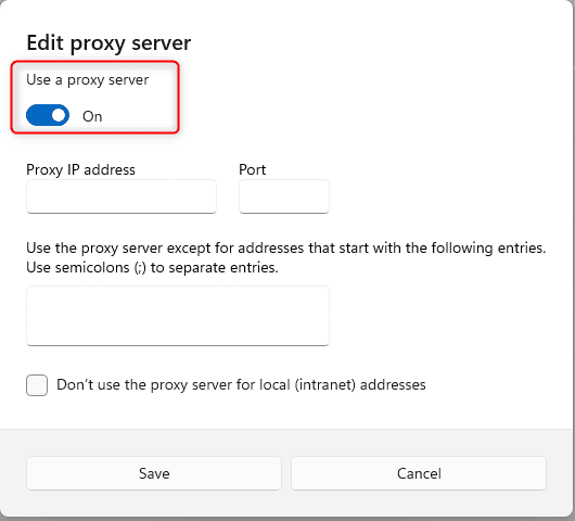 AffDays edit proxy server on windows
