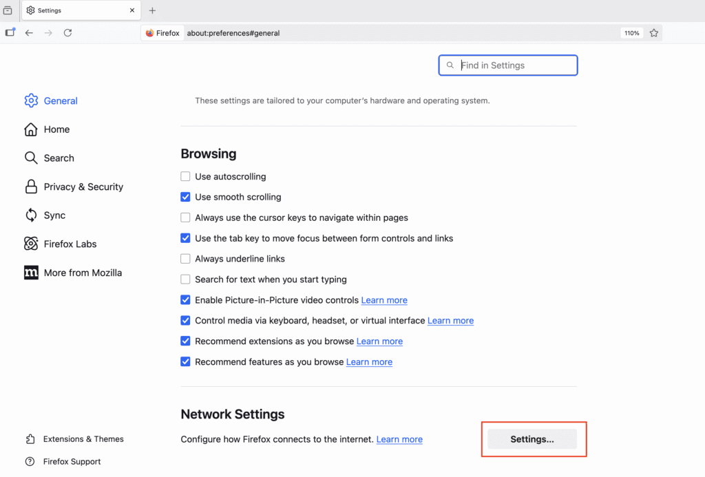 AffDays setting up proxies in firefox