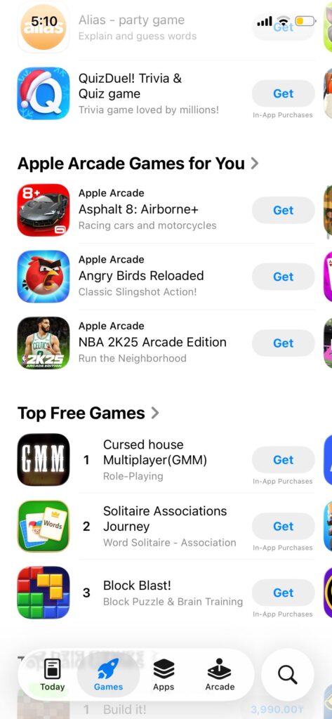 AffDays a selection of games