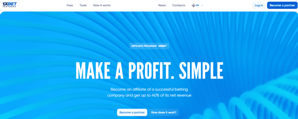 1xbet partners homepage