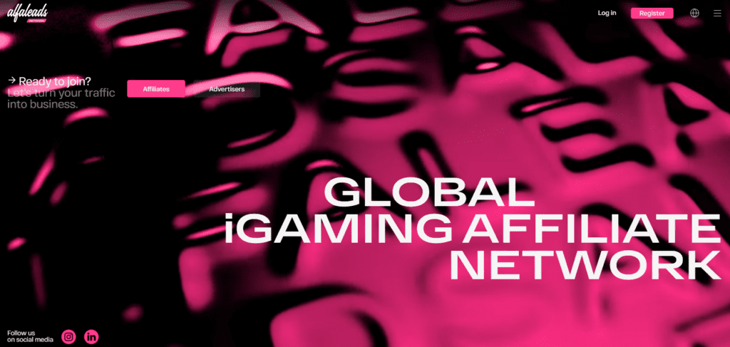 AffDays alfaleads homepage