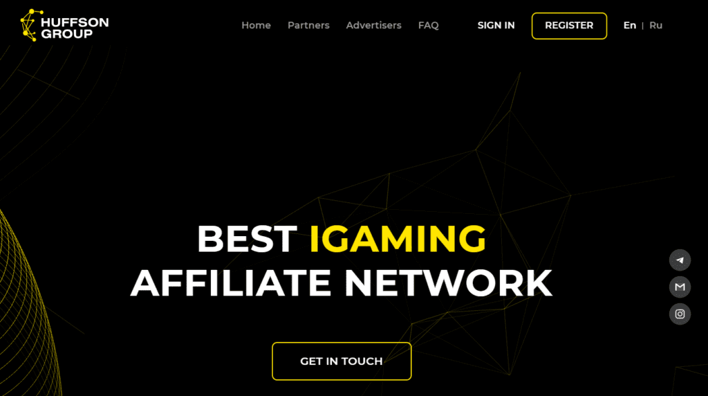 Example of a gambling affiliate network.