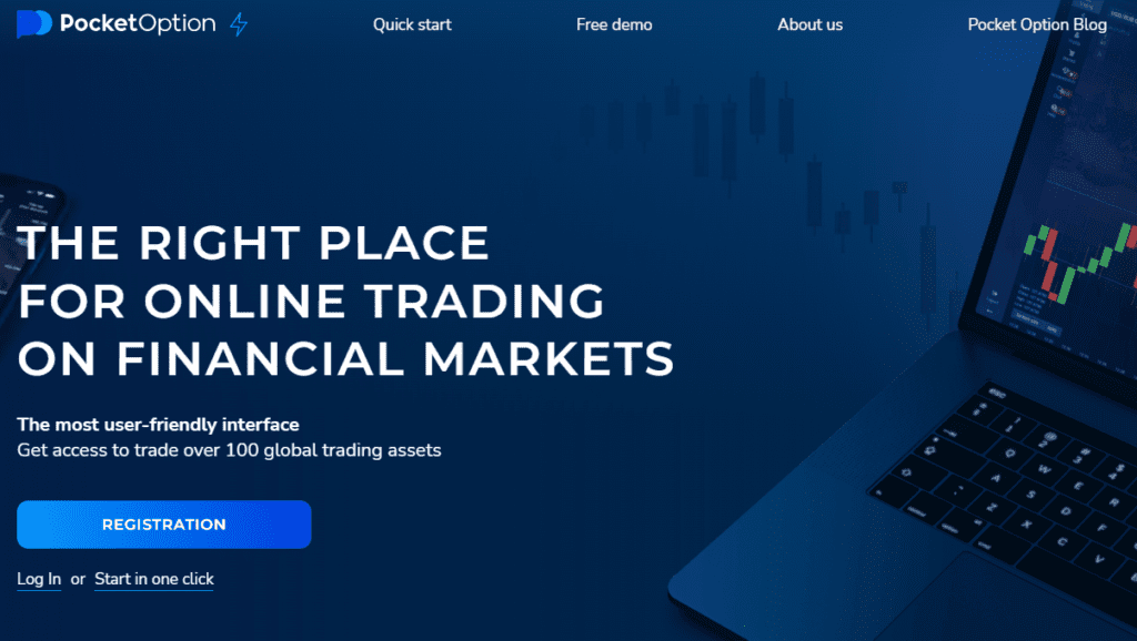 Example of a binary options platform.