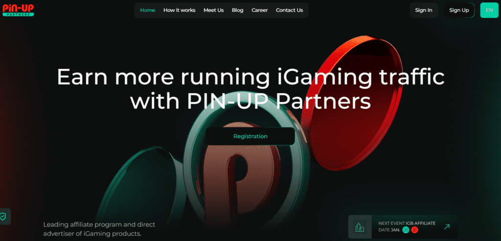 pin-up partners homepage
