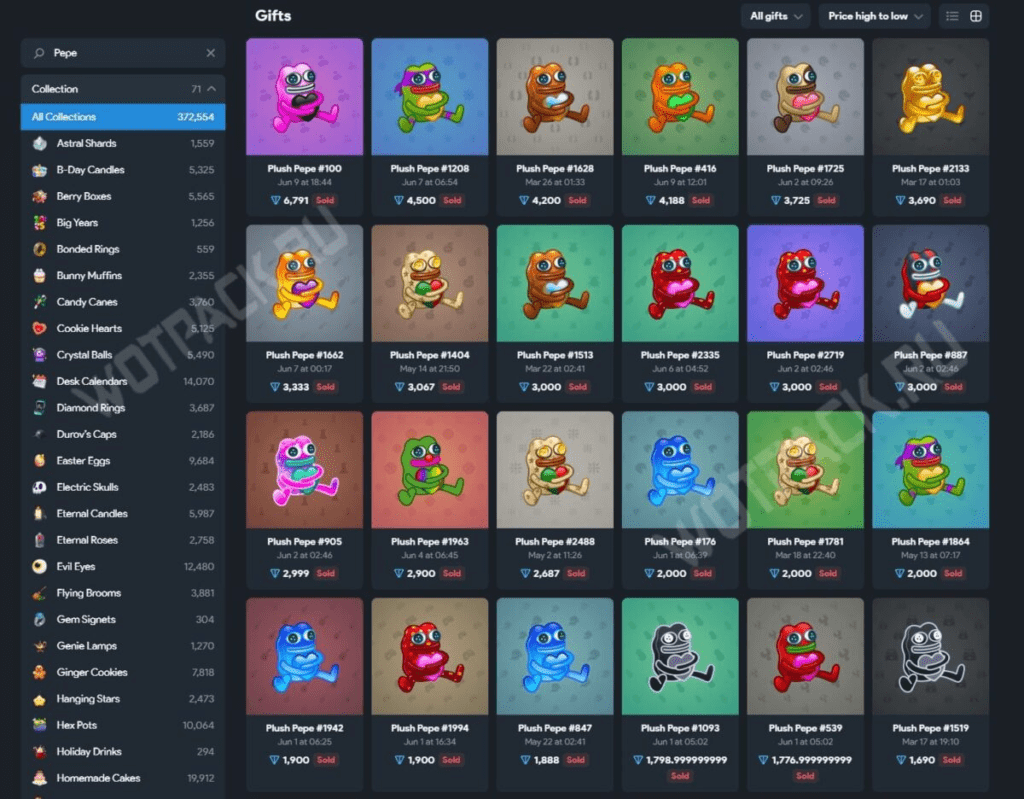 rare frog with heart from love animals collection