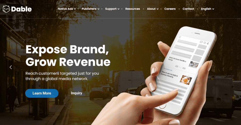 dable homepage
