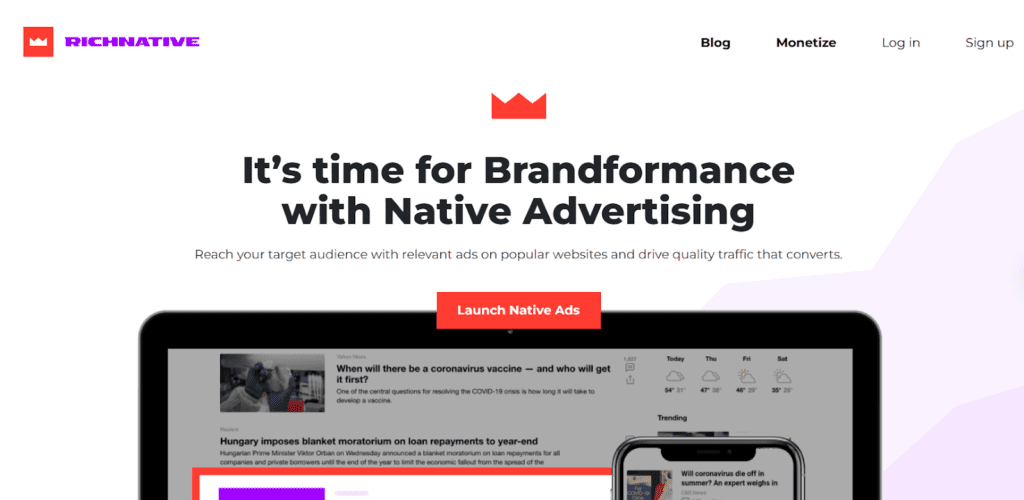 richnative homepage