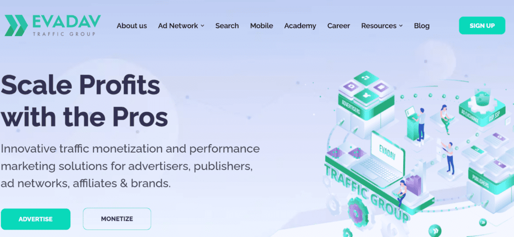 evadav homepage